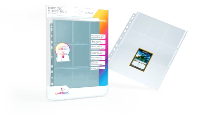 Ultrasonic 9-Pocket Pages Top-Loading